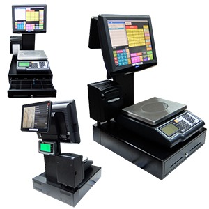 Básculas con pantallas electrónicos